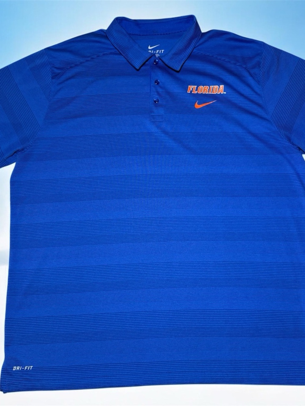 Nike Royal Blue Florida Polo with Orange Logo